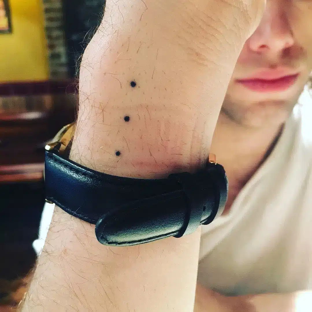 points tattoo