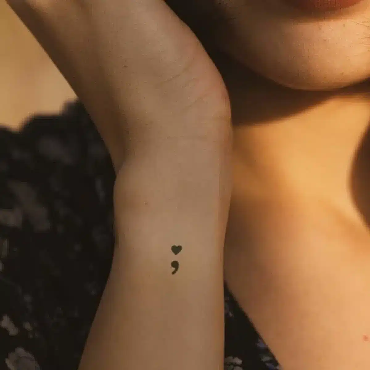 tattoo semicolon