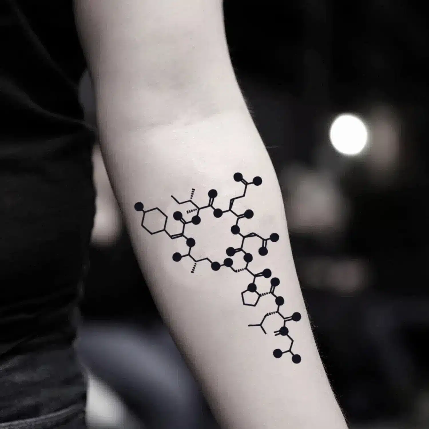 matching molecule tattoo