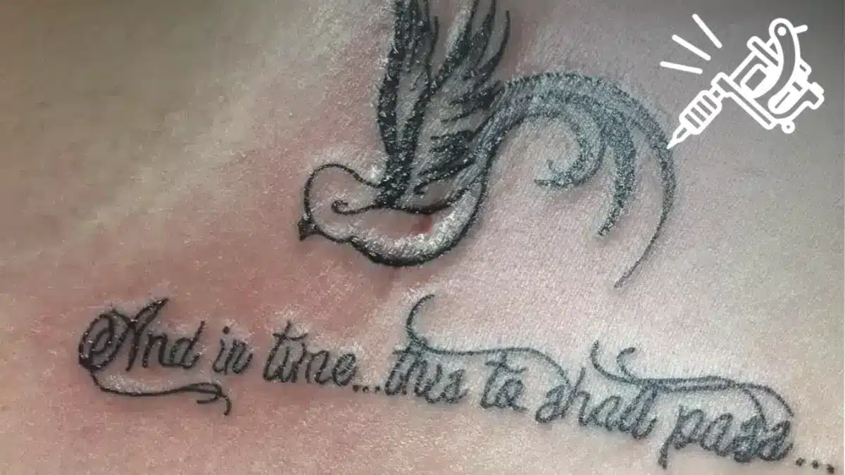 Tattoo caused by English Spelling Mistakes