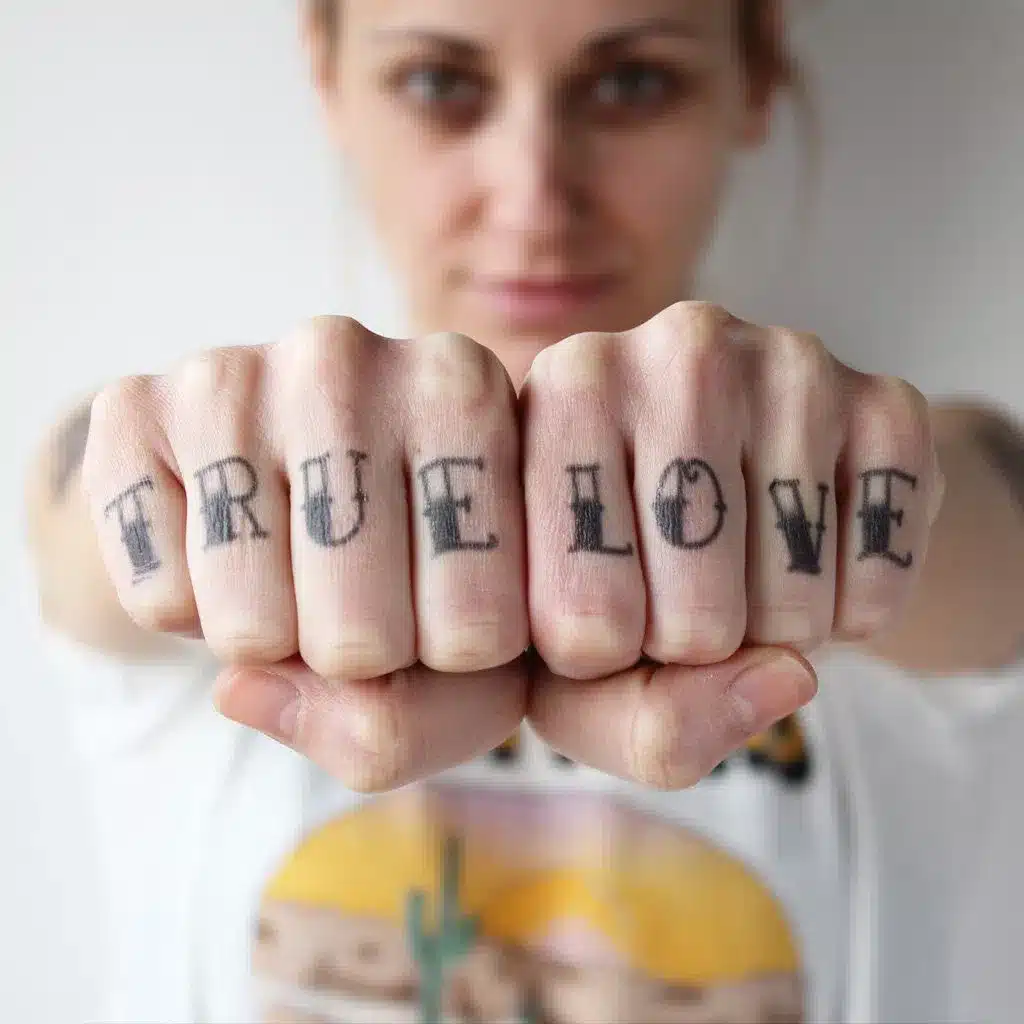 True love tattoo