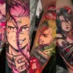 Anime tattoo