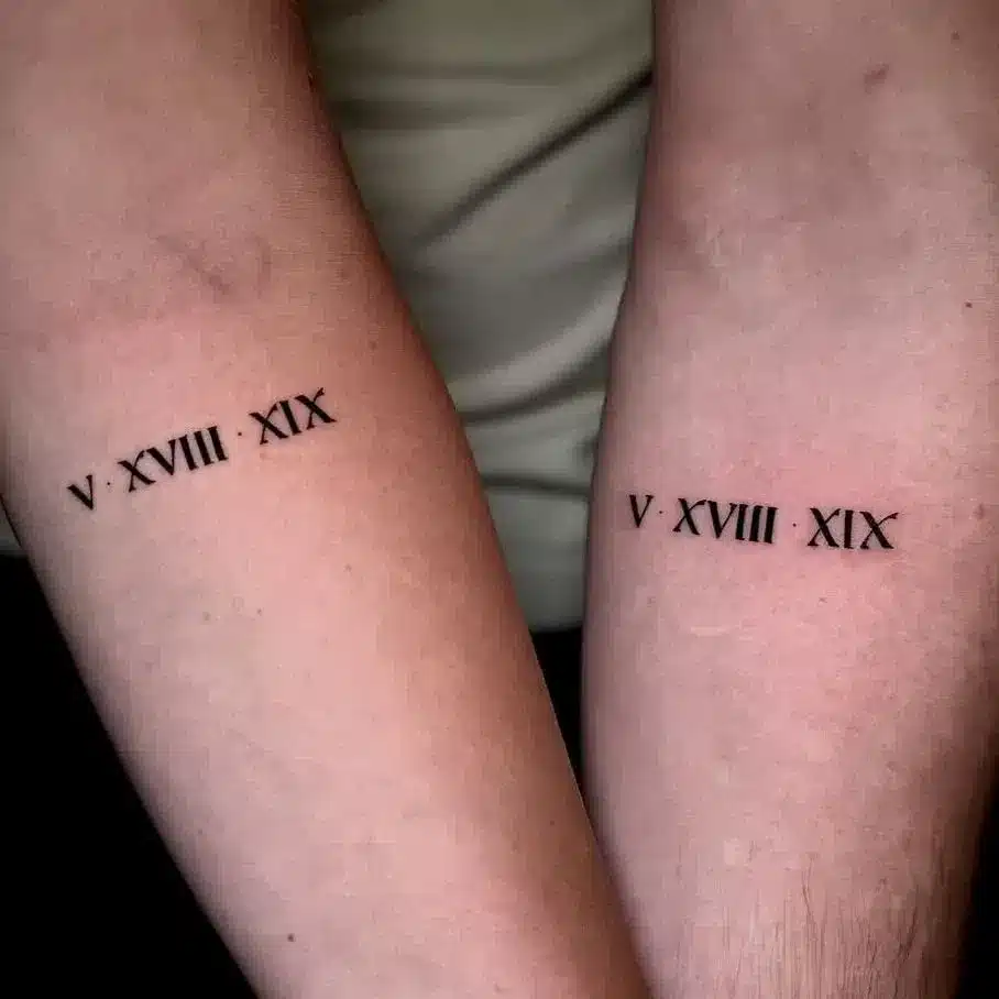 Minimalist Roman Numerals