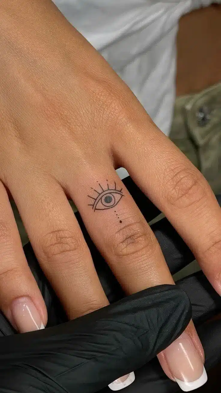 eye tattoo