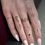 Hand Finger tattoo