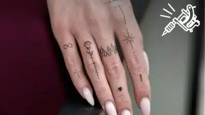 Hand Finger tattoo
