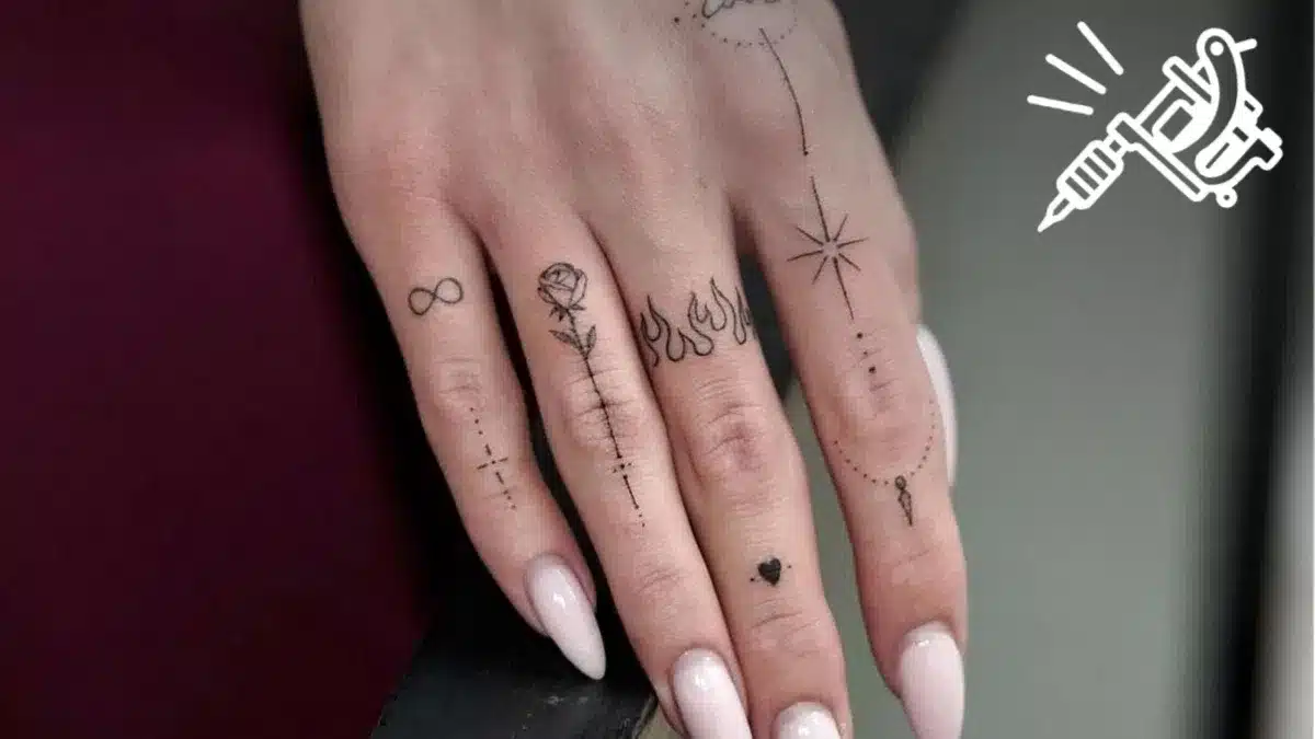 Hand Finger tattoo
