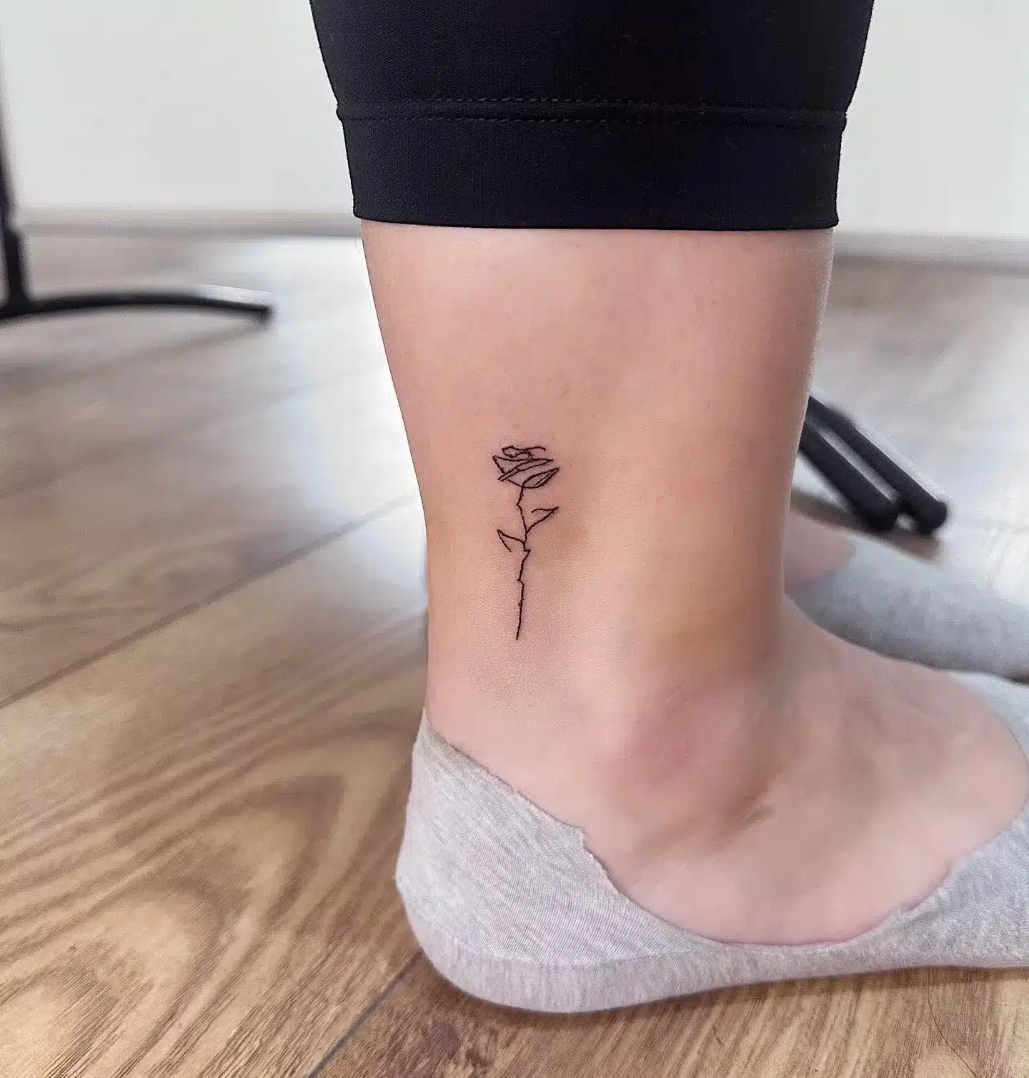 Ankles tiny tattoo