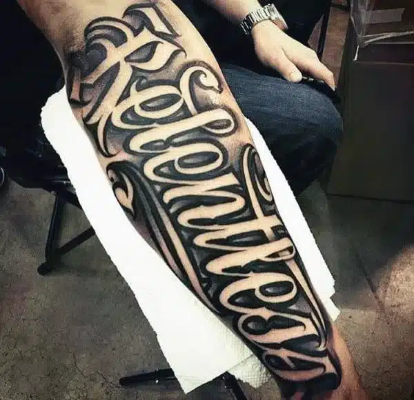 Foream tattoo