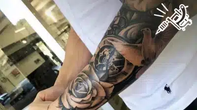 man arm tattoo