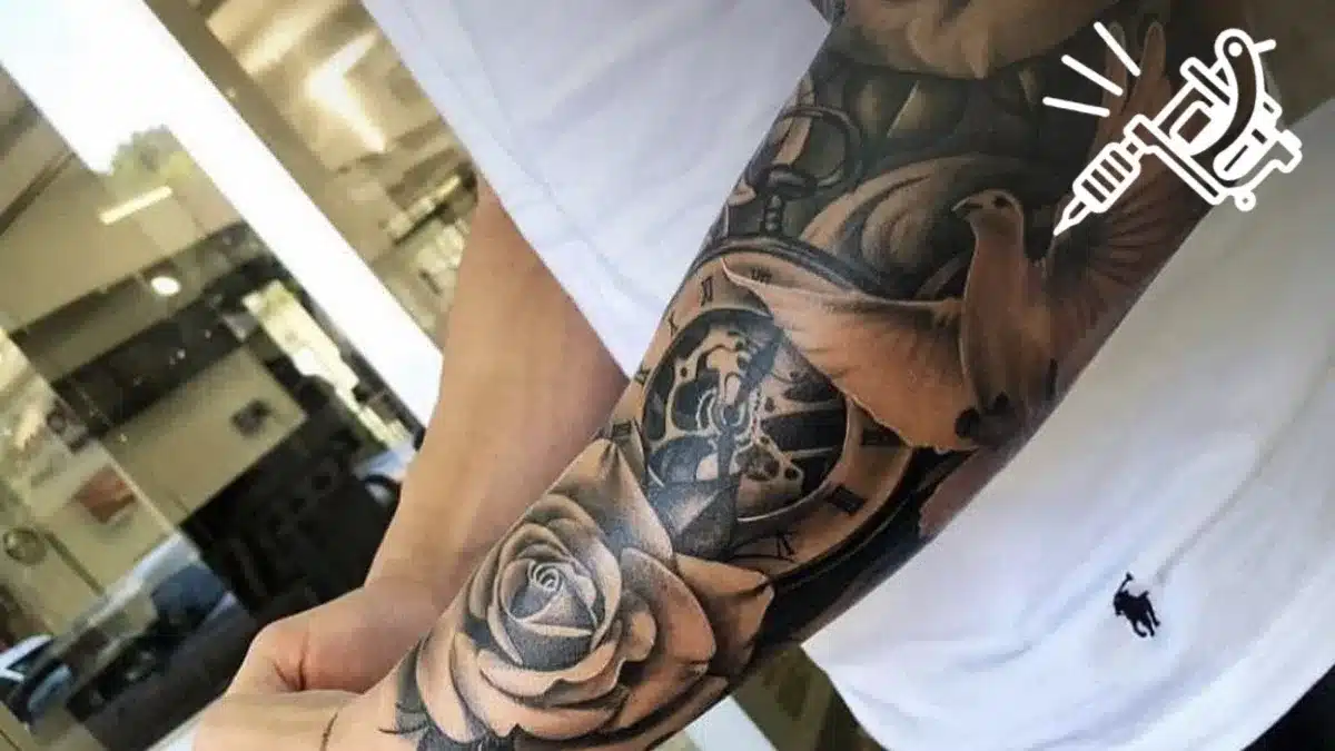 man arm tattoo