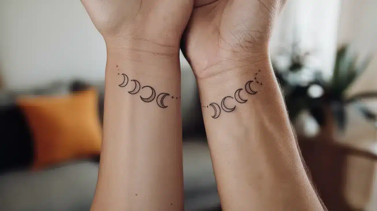 coordinates moons tattoo