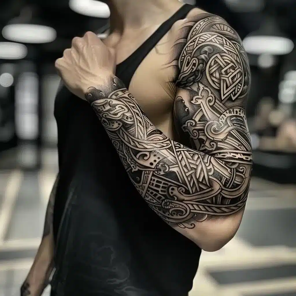 Full sleeve tattoos