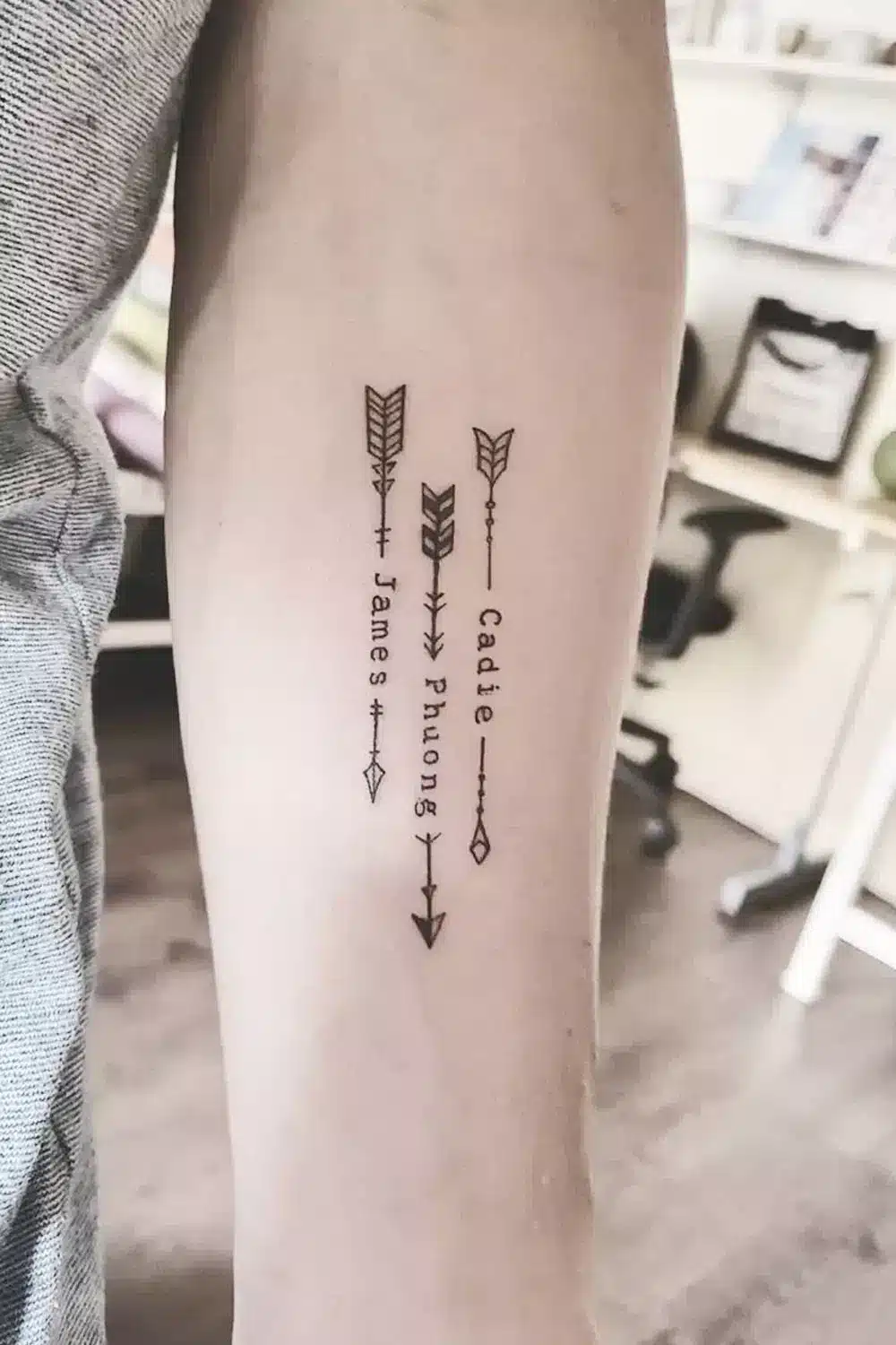 Arrow tattoo