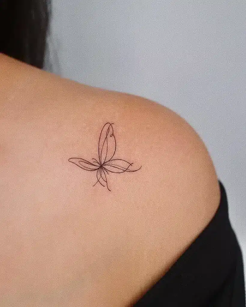 Tattoo butterfly