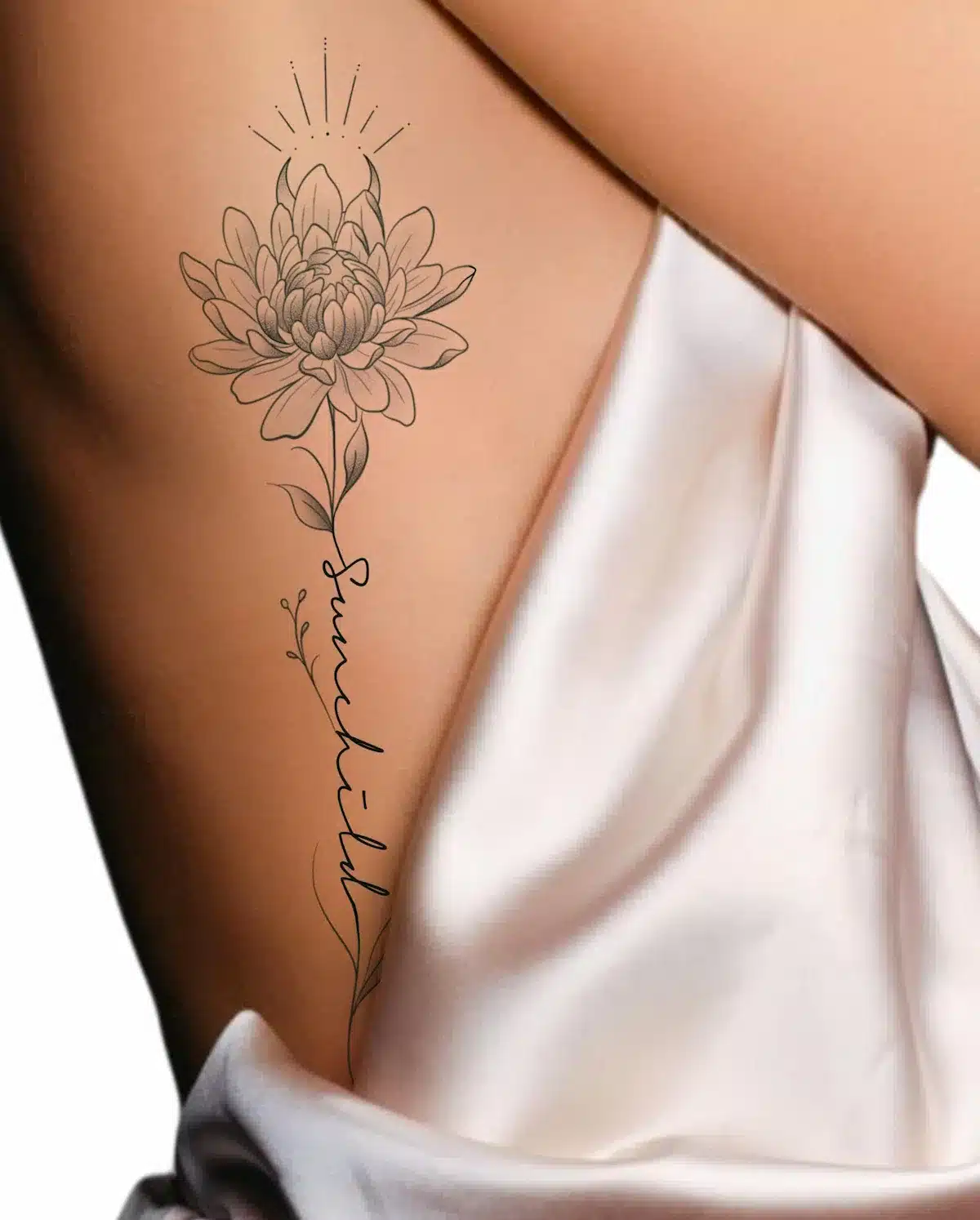 Flower tattoo