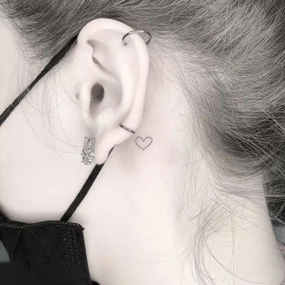 Heart Outline tattoo