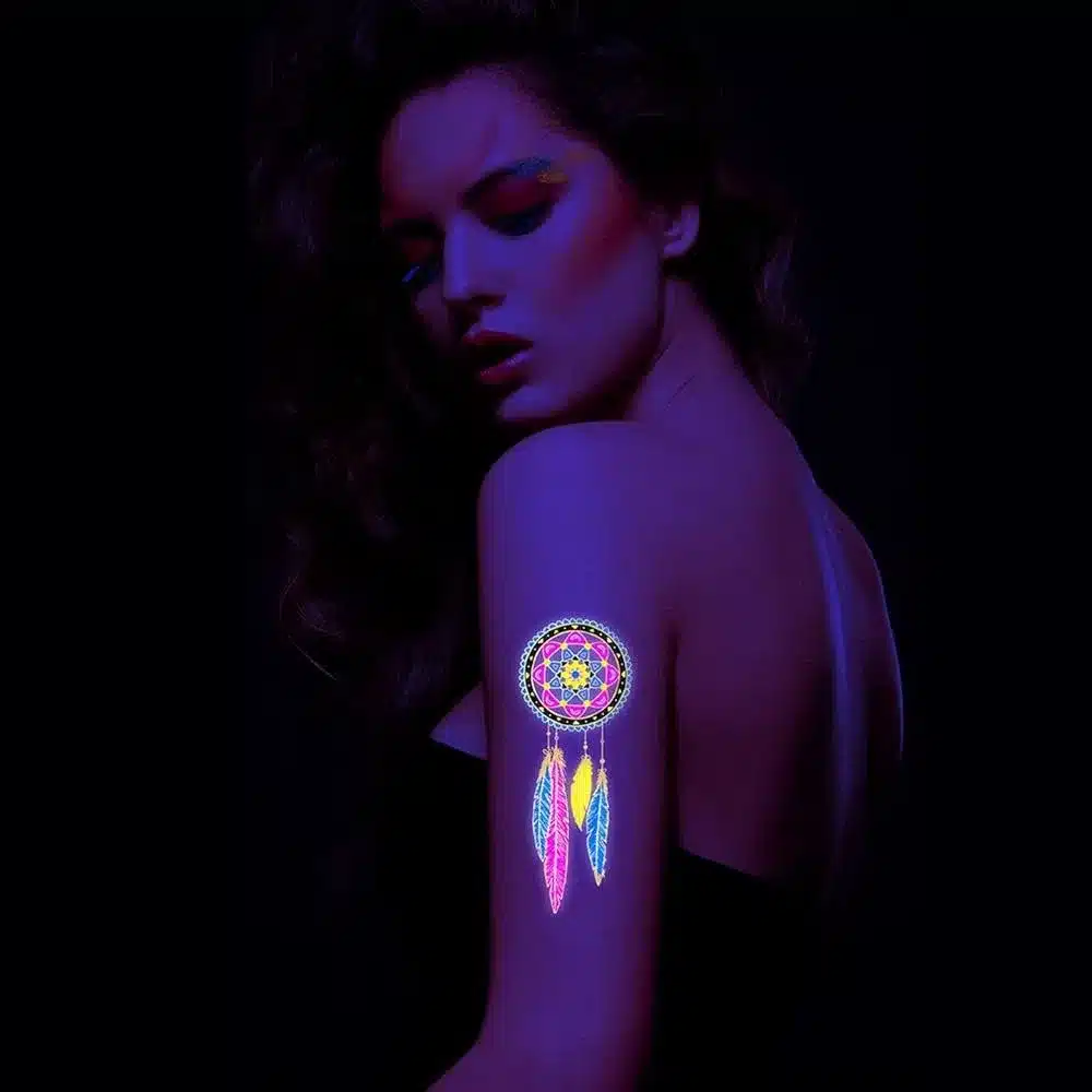 UV-Reactive tattoo