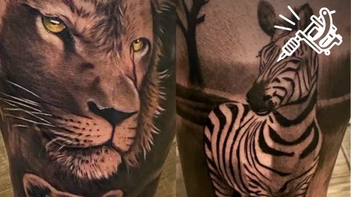 Animal tattoo