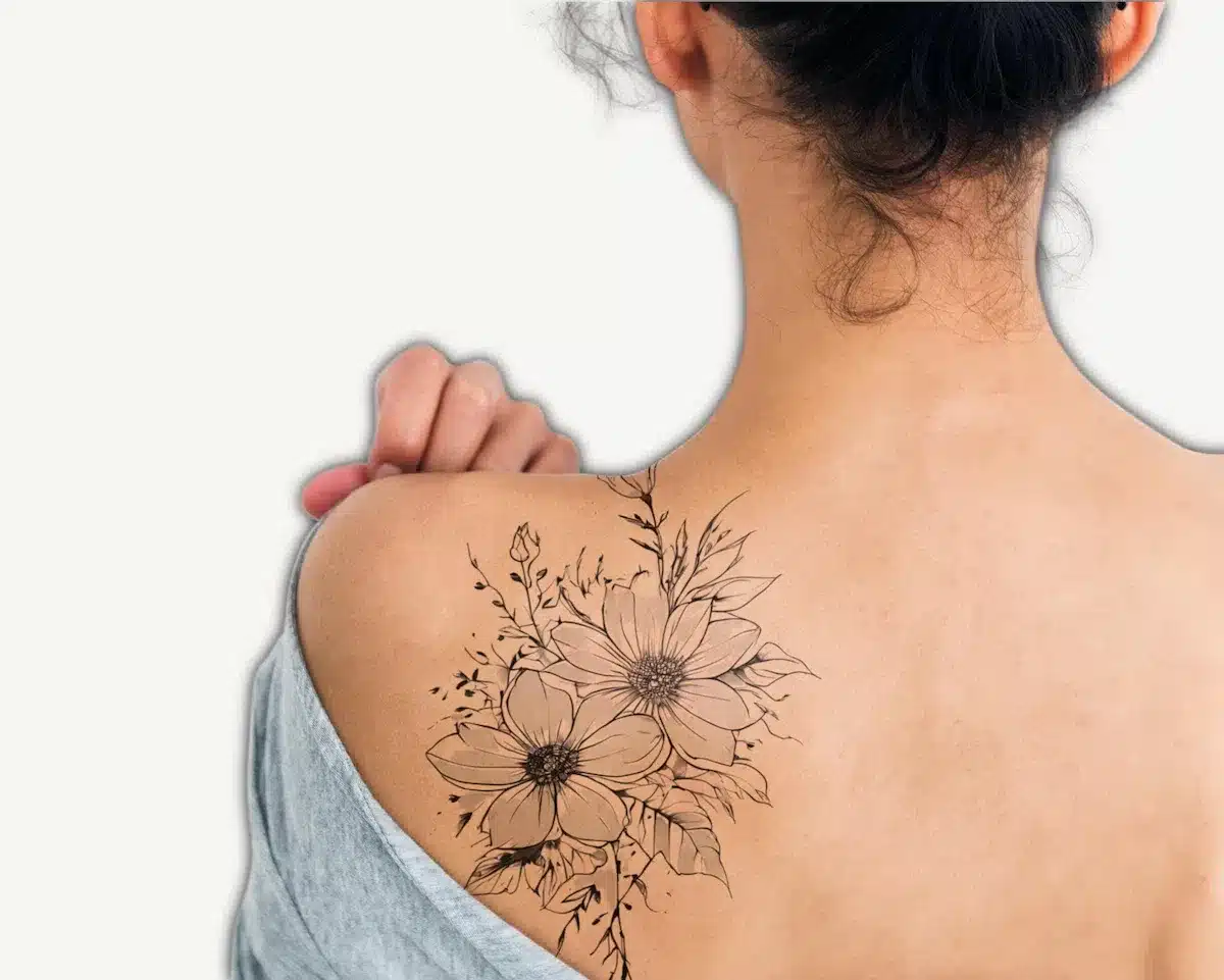 Shoulder Blade Florals