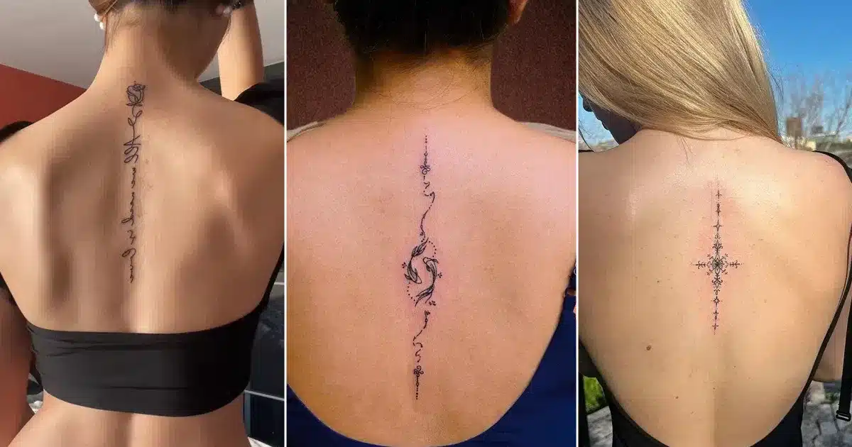 Spine Vine Tattoos