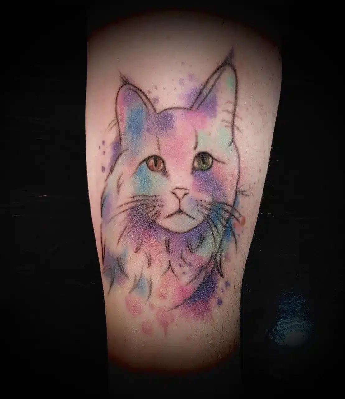 Watercolor Pet Tattoos