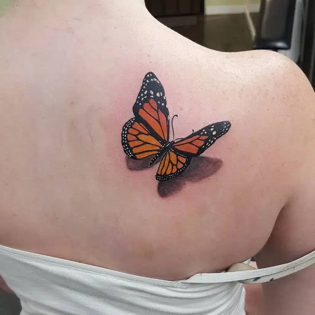 Butterfly tattoo