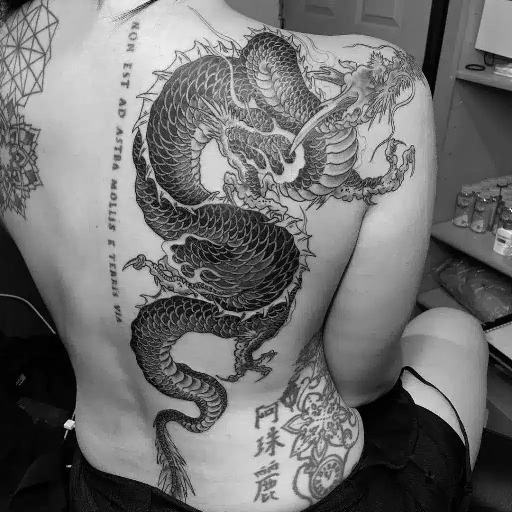Back tattoo