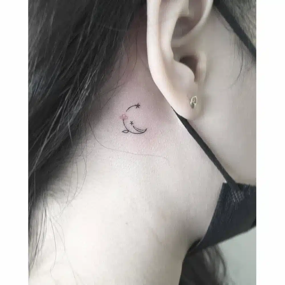 Behind the Ear tattoo