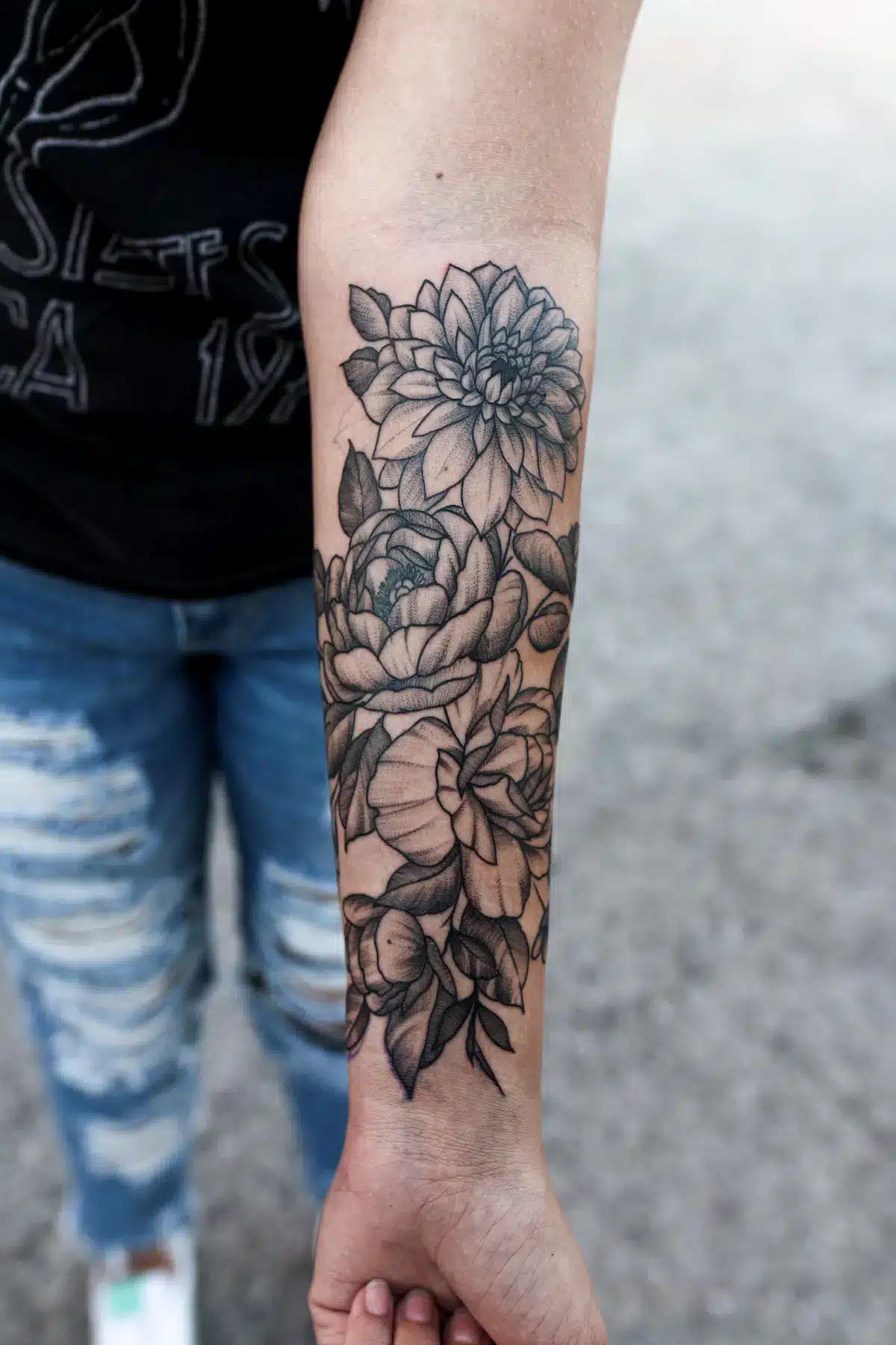 Forearm tattoo